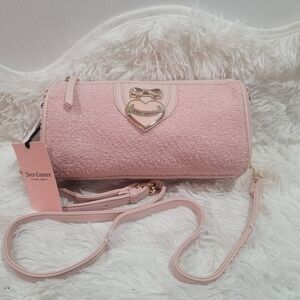 Juicy Couture Precious Moments Pink Clay Roll Bag Brand New With Tags